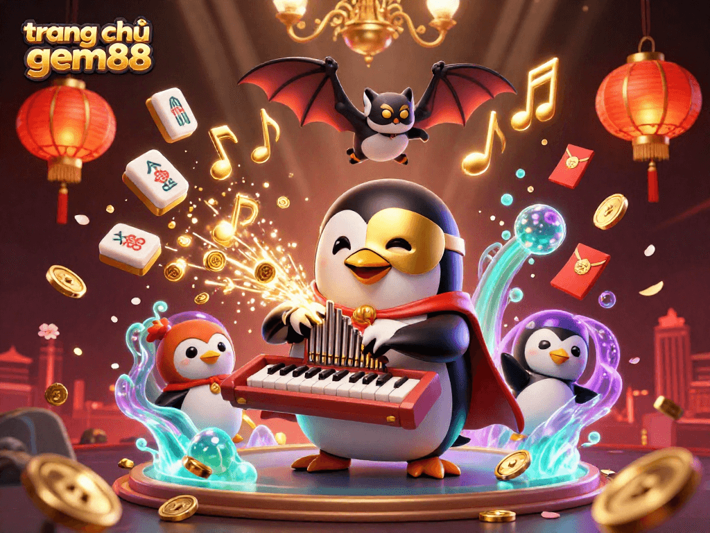 Experience the excitement of trang chủ gem88 with vibrant casino characters and magical elements!