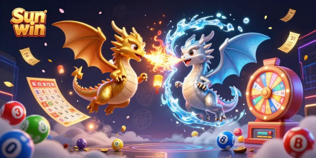Engage in thrilling gaming with Sun win, where colorful lottery elements create an exciting atmosphere.