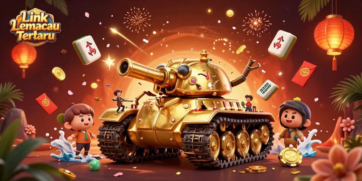 Experience thrill at Link Lemacau Terbaru with a vibrant miniature casino in a golden beetle tank.