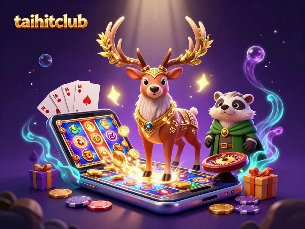 Engage in thrilling gaming at taihitclub with magical elements and vibrant 3D design.
