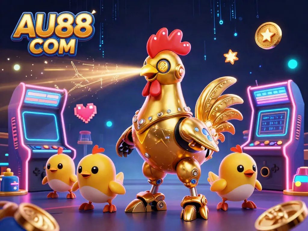 Experience the vibrant excitement of AU88 COM with stunning casino-themed characters amidst dazzling game elements.
