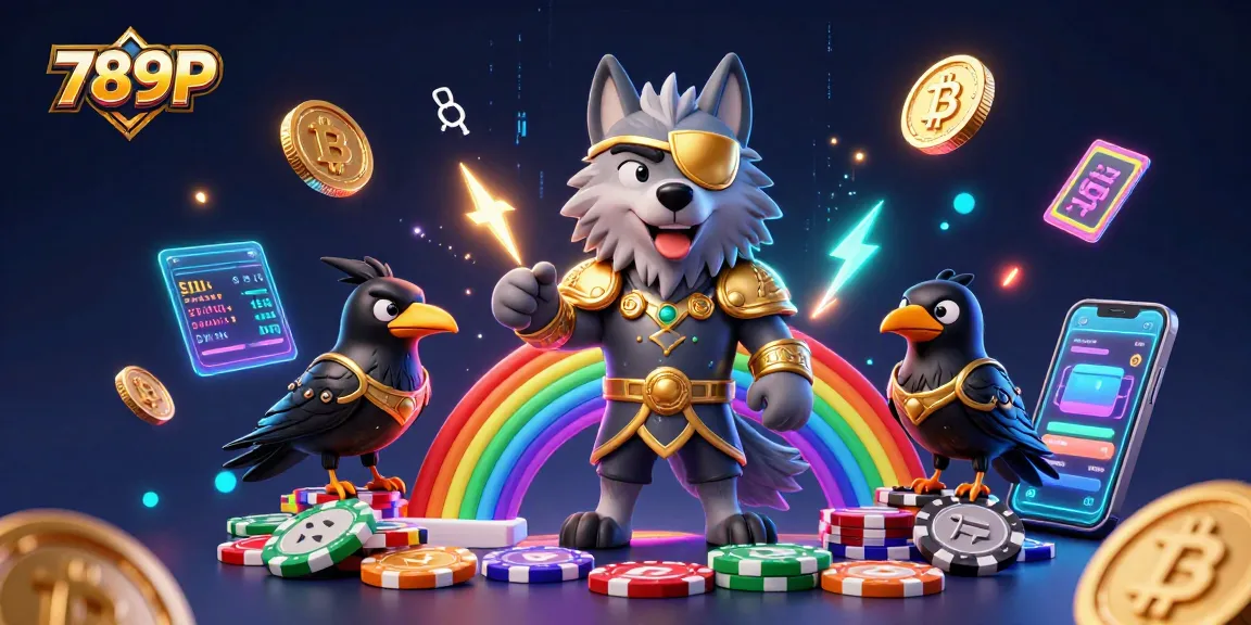 Engage with 789P's exciting casino experience featuring dynamic characters and cryptocurrency elements.
