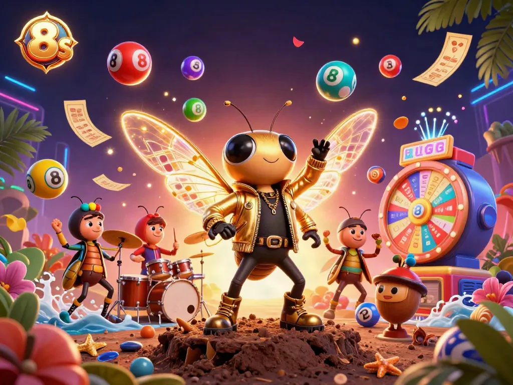 Experience the thrill of gaming with 8s in a vibrant casino atmosphere full of excitement.