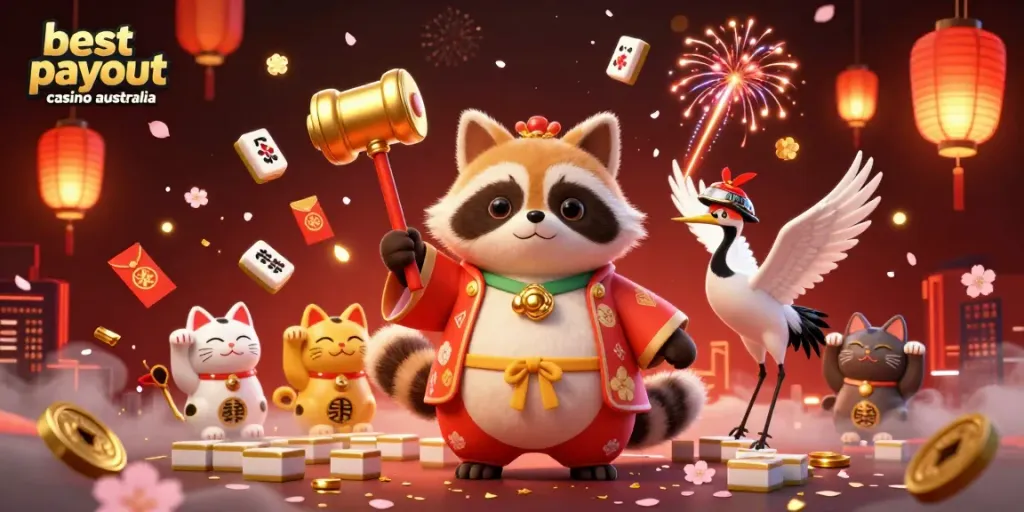 Experience immersive fun at the best payout casino australia with lucky charms and festive elements.